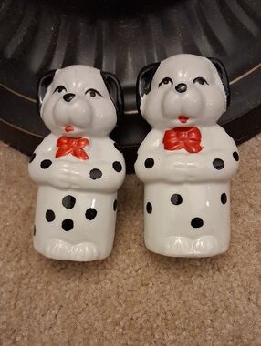 Salt And Pepper Shaker Set Dalmations